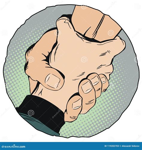 Helping Hand Vector Illustration | CartoonDealer.com #32883126