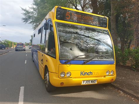 Kinchbus Kinchbus Optare Solo M Fleet Number Fj Mw Daniel