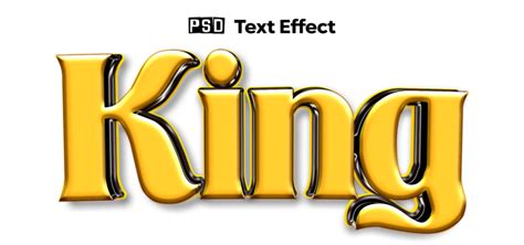 King Of Kings Clipart Transparent Png Hd King Text Golden Effect King