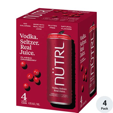 Nutrl Cranberry Hard Seltzer Total Wine And More