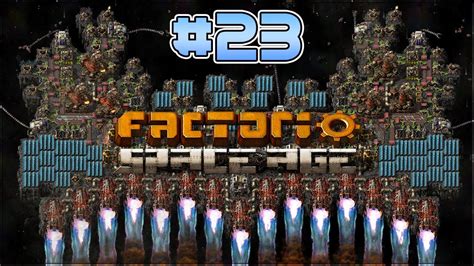 Aavak Can Into Space Lets Play Factorio Space Age Part 23 YouTube