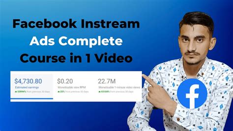 Facebook Instream Ads Complete Course In 1 Video Facebook Instream