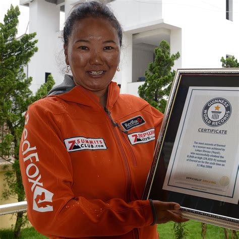 Lhakpa Sherpa Breaks Her Own Everest Record