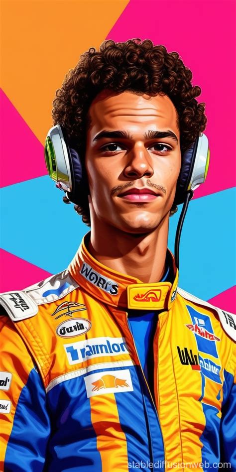 Lando Norris A Formula One Drivers Identity Stable Diffusion Online