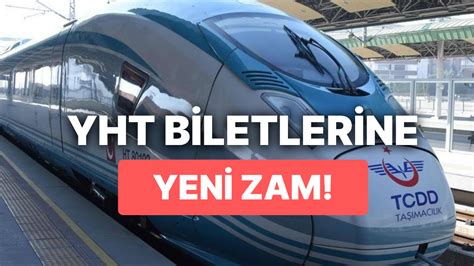 Yüksek Hızlı Tren Biletlerine Zam Yüksek Hızlı Tren Biletleri Ne Kadar