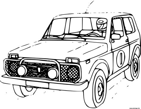 Coloriage Ancien Vehicule X De Course Jecolorie