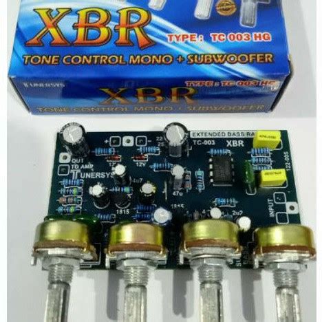 Jual Tone Control Xbr Mono Plus Subwoofer Tc Tunersys Shopee