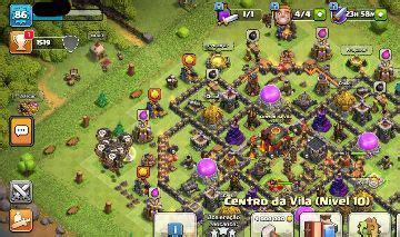 Conta Clash Of Clans CV 10 FULL CV 9 Clash Of Clans GGMAX