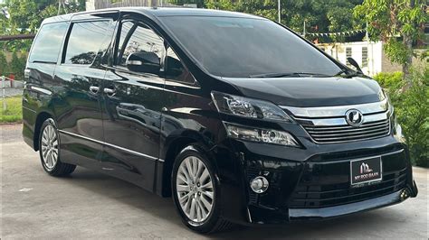 EP 41 TOYOTA VELLFIRE 2 4Z 2013 จด 2014 รถสวย มอเดยว ไมลแท เบาะหน