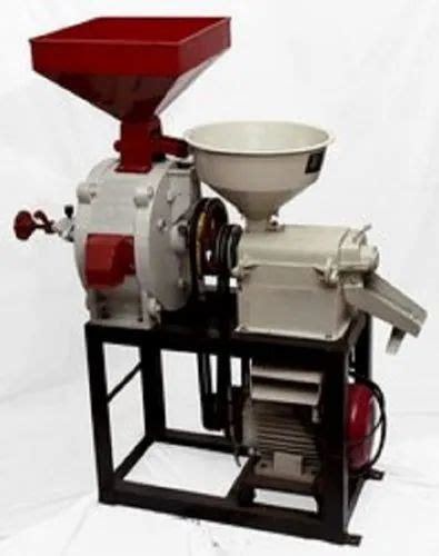 Semi Automatic Combine Mini Rice Mill Pulverizer Flour Mill Single