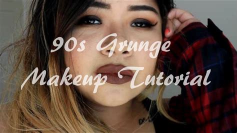 90 S Grunge Makeup Tutorial YouTube