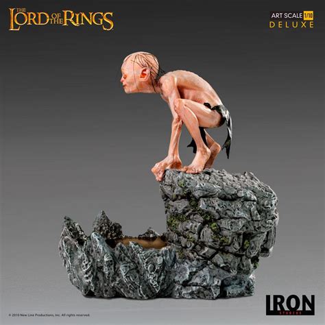 Gollum Statue 110 Art Scale Deluxe Der Herr Der Ringe 12 Cm Sci Fi