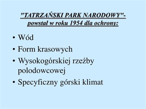 PPT TATRY POLSKIE PowerPoint Presentation ID 4350046