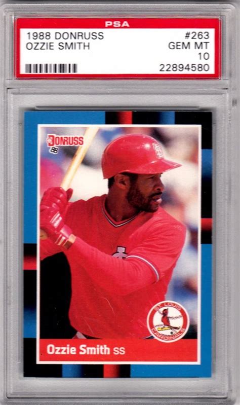 Auction Prices Realized Baseball Cards Donruss Ozzie Smith