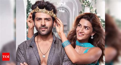 Kartik Aaryan And Kriti Sanon Unveil New Poster Of Shehzada Featuring Bantu And Samara Hindi