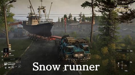 Snowrunner Sezonul 10 DUNCAN BAY Contract Special Order Ps5 4K