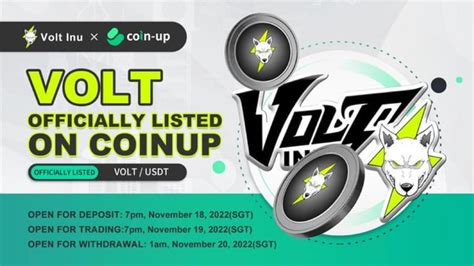 📢 New Listing $VOLT @VoltInuOfficial gets listed on #ParexMarket! 🔹 ...