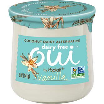 Oui By Yoplait Dairy Free Coconut Yogurt Alternative Vanilla Oz