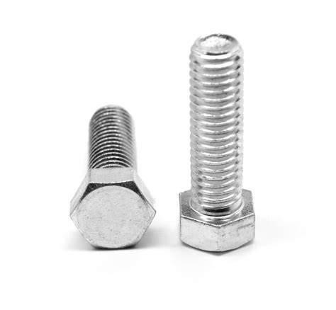 M6 X 100 X 16 Mm Ft Coarse Thread Din 933 Iso 4017 Class 88 Hex Cap Screw Bolt Medium