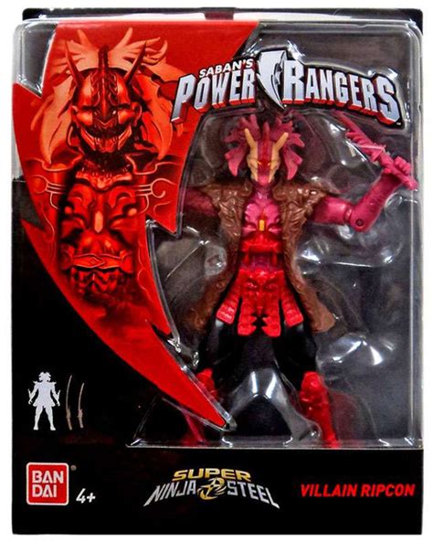 Power Rangers Super Ninja Steel Villain Ripcon 5 Action Figure Bandai America - ToyWiz