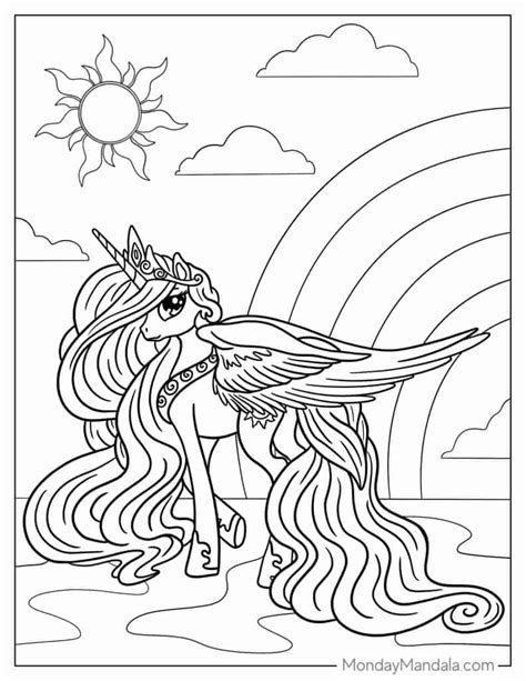 74 Unicorn Coloring Pages (Free PDF Printables), 48% OFF