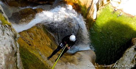 Canyoning De Coiserette Dans Le Jura Saint Claude Rockn Jump