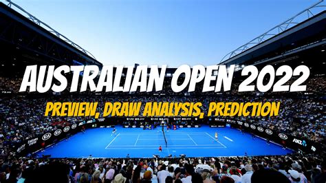 Australian Open 2022 Draw Announcement - Latest News Update