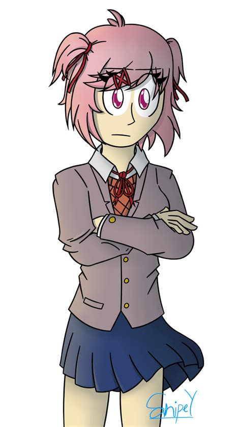 Natsuki Ddlc By Sniperguy153 On Deviantart