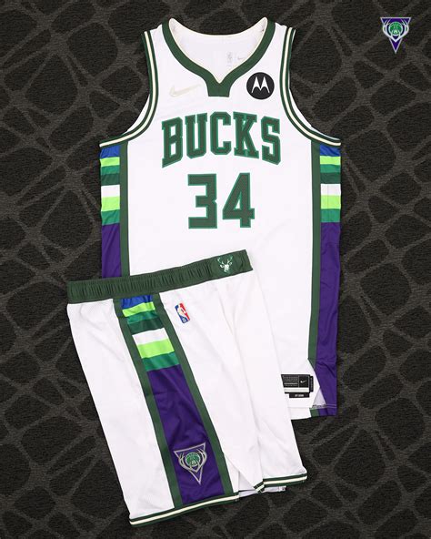 Milwaukee Bucks Uniforms 2022