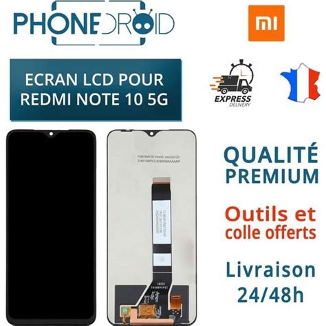 Cran Complet Lcd Tactile Xiaomi Redmi Note G Outils Stock En