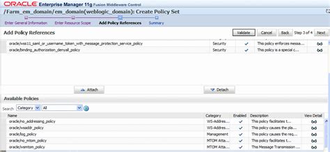 creating  managing policy sets