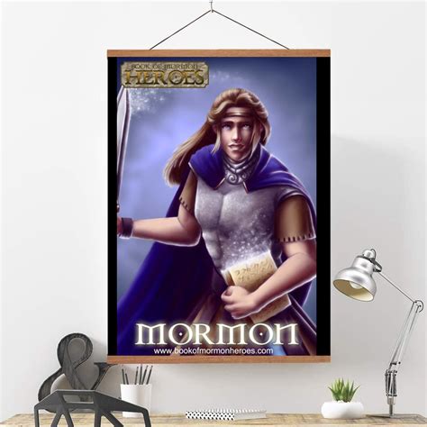 Book Of Mormon Heroes Mormon 24 X 36 Poster Etsy