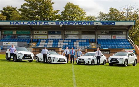 Lexus Sheffield Sponsor Hallam FC - Focussing On Photography