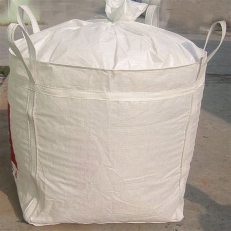 White Fibc Big Bag Ton Bulk Bag Baffle Super Sack Pp Woven Jumbo Bag