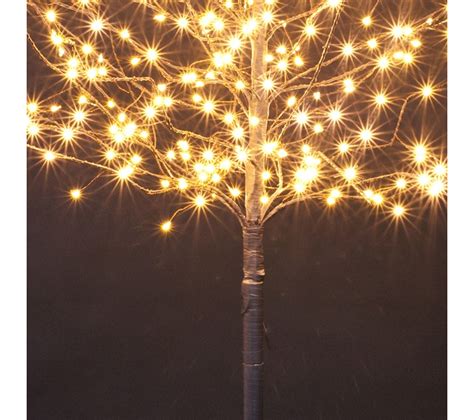 Déco De Noël Arbre Lumineux 400 LED Blanc Chaud H 150 Cm Décoration