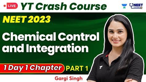 Chemical Control And Integration Part 1 YT Crash Course NEET 2023