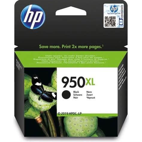 HP 950XL Cartouche d encre noire grande capacité authentique CN045AE