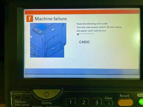 How To Solve The Error Code C4600 On Kyocera Taskalfa 2551ci Copier