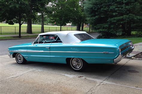 1964 FORD GALAXIE 500 XL CONVERTIBLE Rear 3 4 206179