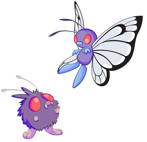 Venonat Pokemon PNG Images Transparent Free Download