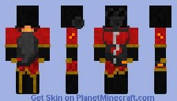 Female Pyro Minecraft Skin