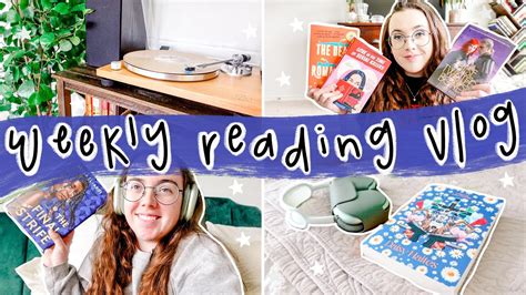 WEEKLY READING VLOG Reading New Releases Book Shopping Unboxings