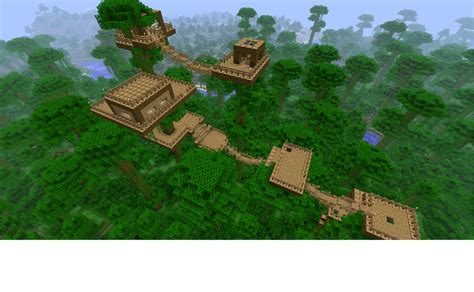 Jungle House In minecraft by PhatHat on DeviantArt