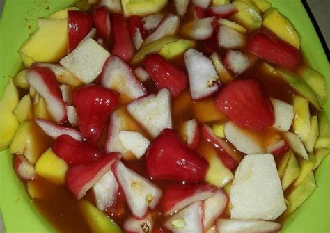 Resep Rujak Asinan Buah Oleh Desti Ratnasari Cookpad