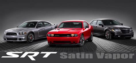 Exclusive Cars Srt Satin Vapor Editions Unveiled