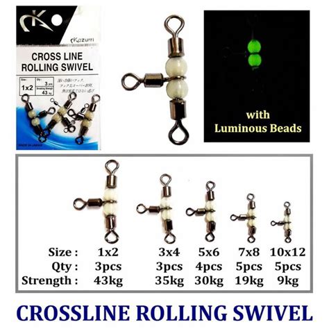 Jual Kazurri CROSSLINE ROLLING SWIVEL Shopee Indonesia