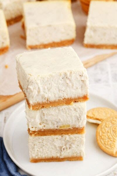 Banana Cream Pie Cheesecake Bars Princess Pinky Girl