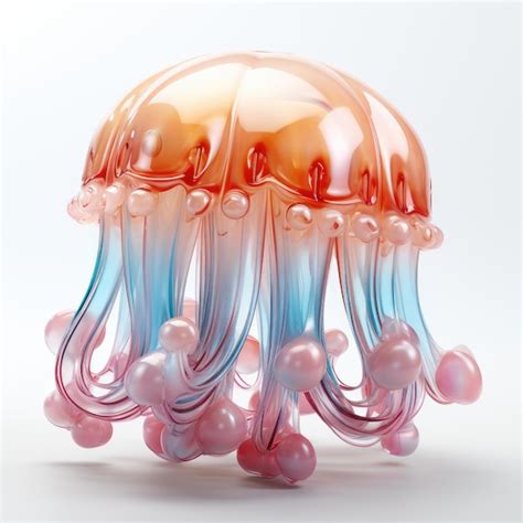 Premium Photo Jellyfish Cartoon Character