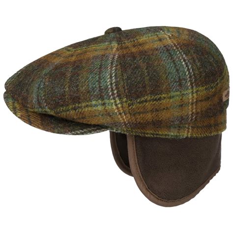 Hatteras Meadville Ear Flap Flatcap By Stetson