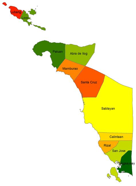 Mindoro In Philippine Map